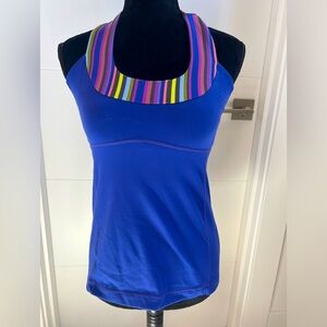 Rare Find! Colorful Lululemon Tank Top